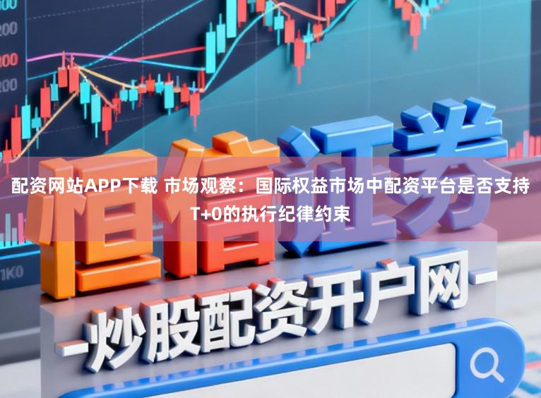 配资网站APP下载 市场观察：国际权益市场中配资平台是否支持T+0的执行纪律约束