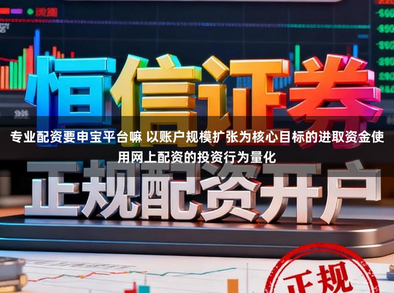 专业配资要申宝平台嘛 以账户规模扩张为核心目标的进取资金使用网上配资的投资行为量化